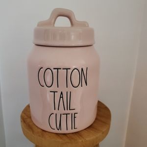 Rae dunn Cotton Tail Cutie baby canister